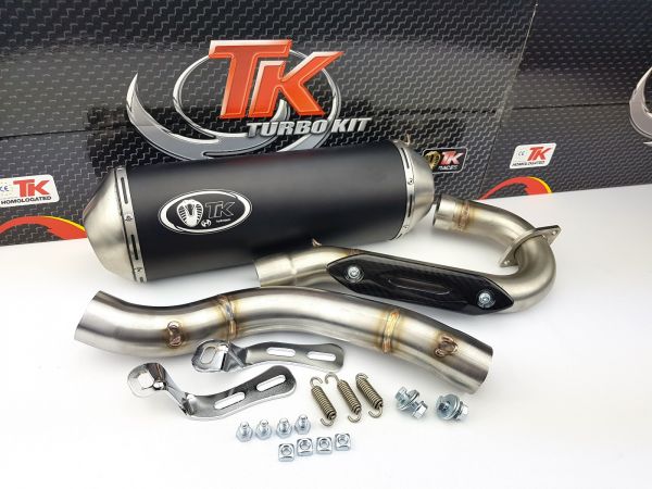 Turbo Kit Edelstahl Sport Auspuff Quad ATV für Yamaha YFZ 450 4T